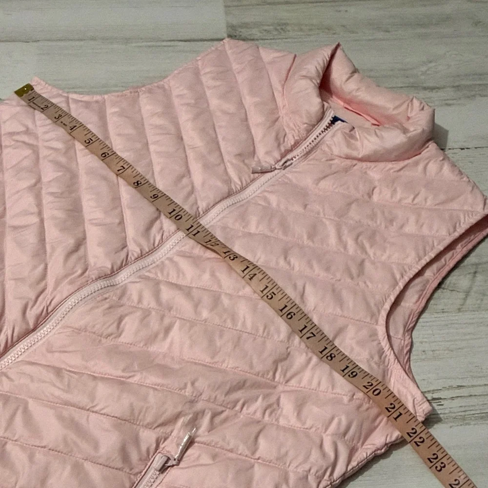 J McLaughlin Pink Lumi Puffer Vest Size XL - Picture 8 of 9